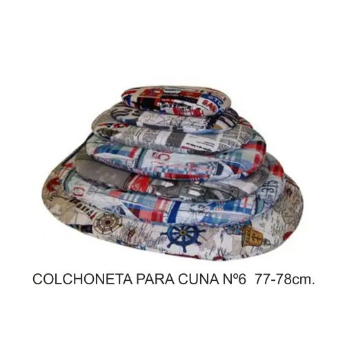 Colchoneta Para Cuna Nº 6 77-78Cm