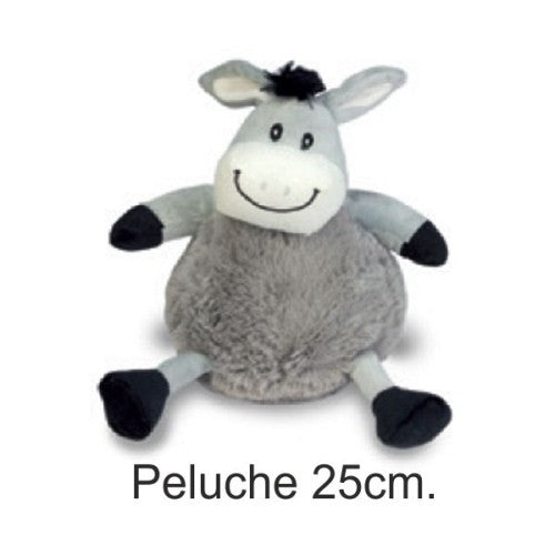 Burrito Peluche Gris 25Cm