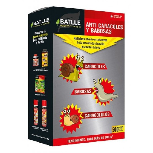 Anti Caracoles Y Babosas 500 Gr