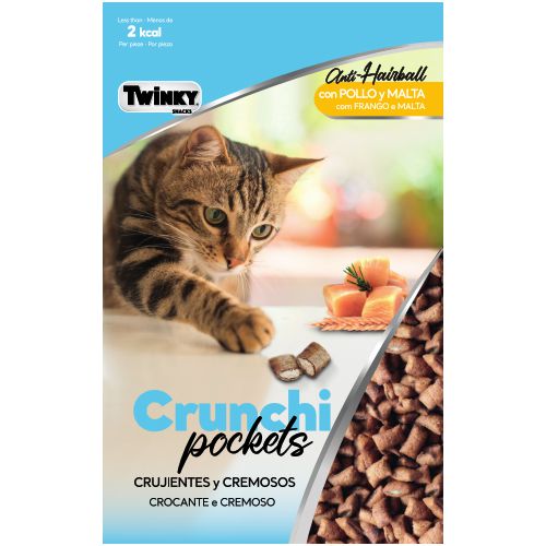 Twinky Crunchi Pockets Pollo Y Malta 50Gr