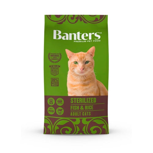 Banters Cat Sterilised Fish&Rice 2 Kg