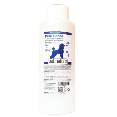 Champu Pelo Blanco 750Ml. Petnatura