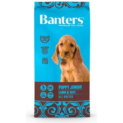 Banters Dog Puppy Lamb&Rice 15 Kg