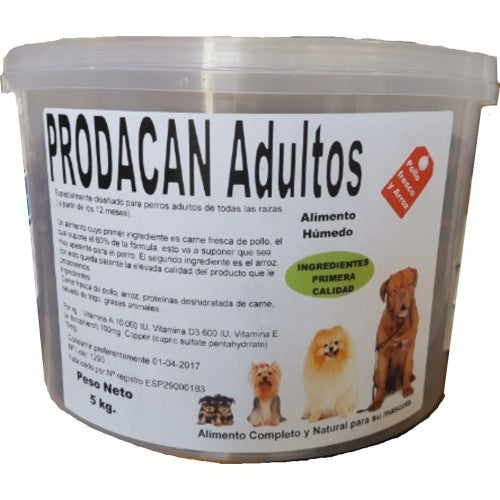 An Adultos 1 Kg. Alimento Natural Semi-Humedo
