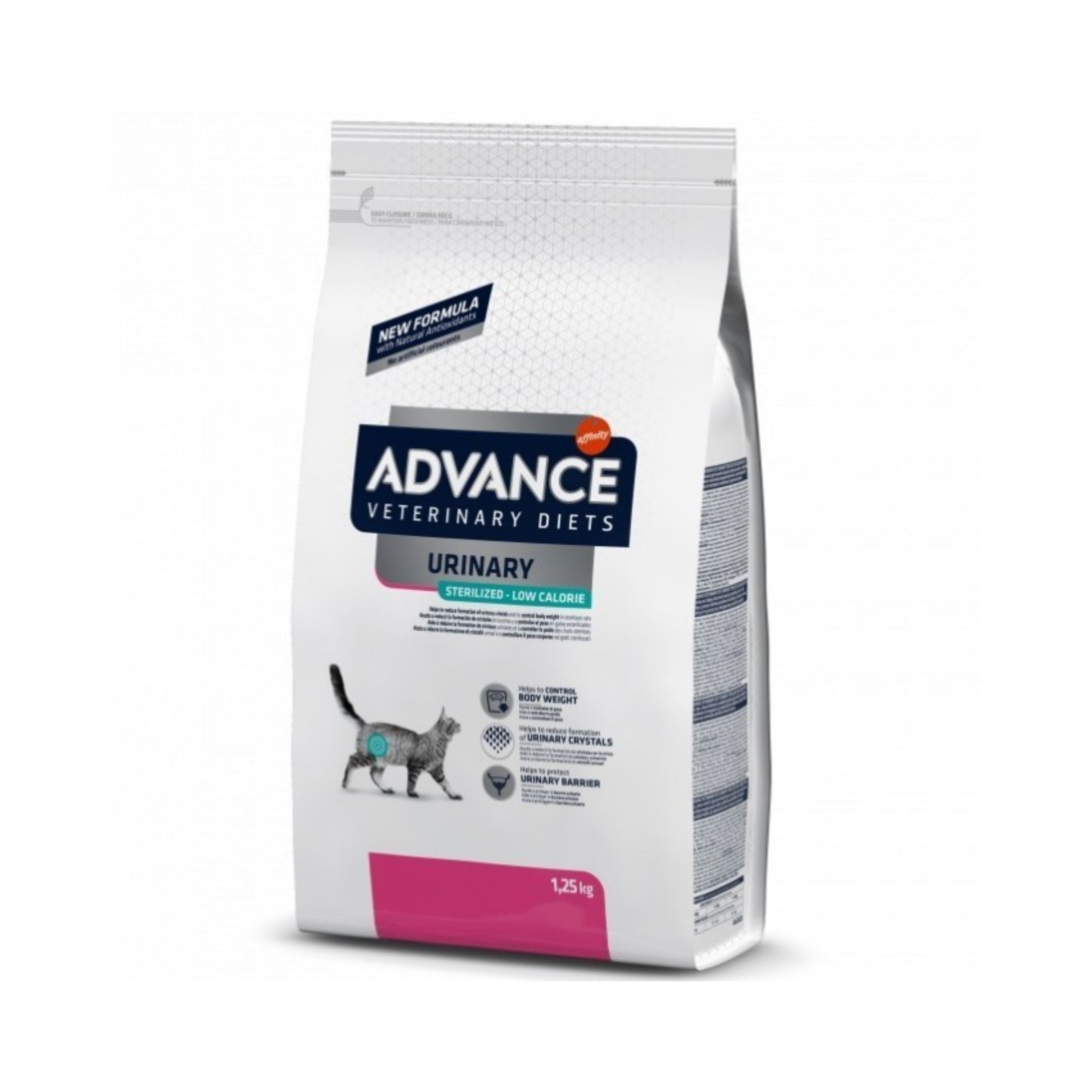 Advance Cat Urinary Low Cal 1,25 Kg