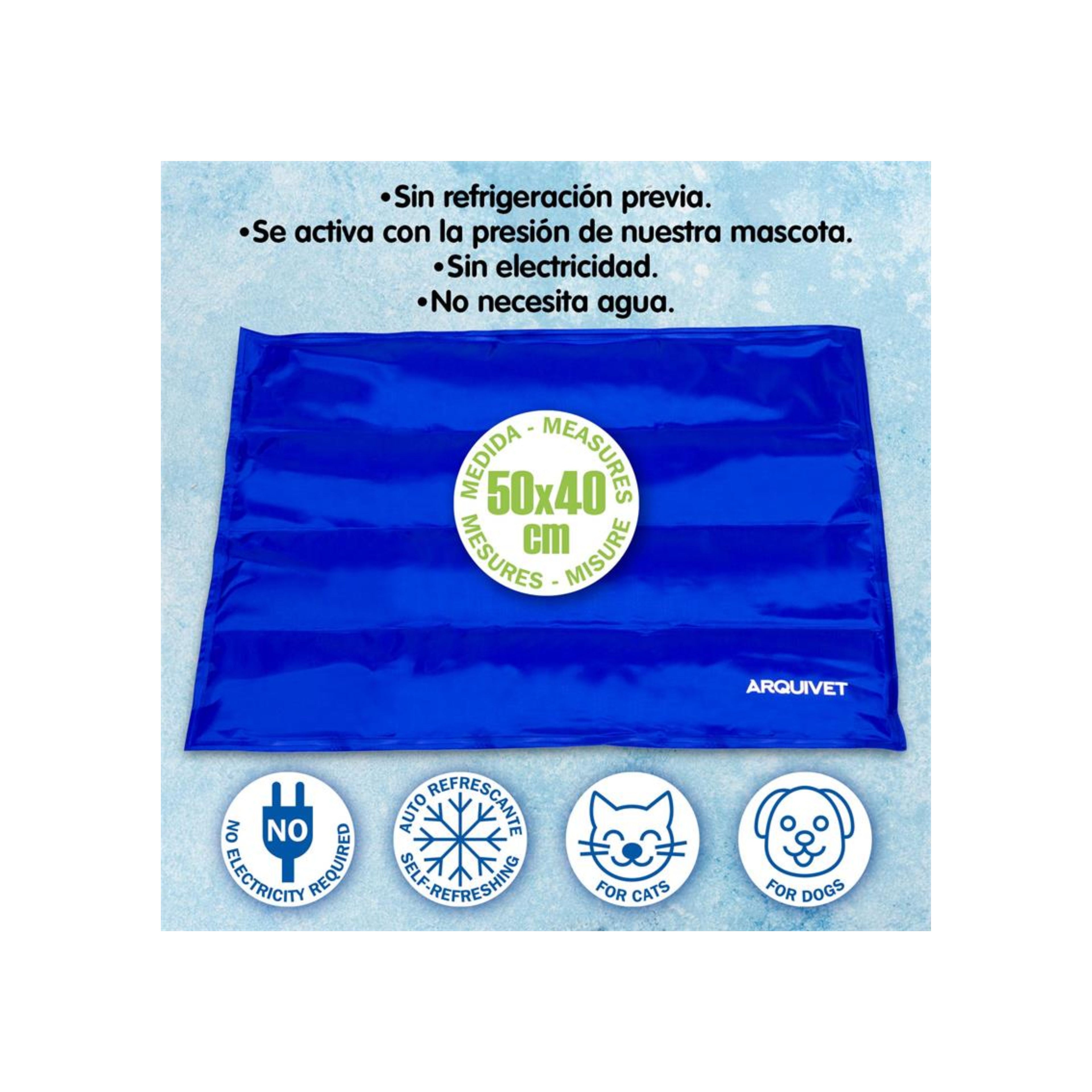 Alfombra Refrescante Perros Y Gatos 40X50 Cm