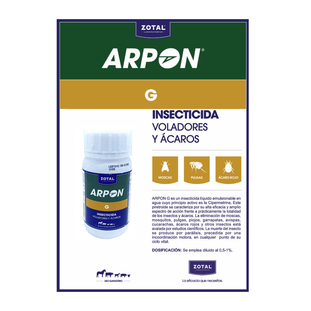 Arpon G Insecticida 250 Ml