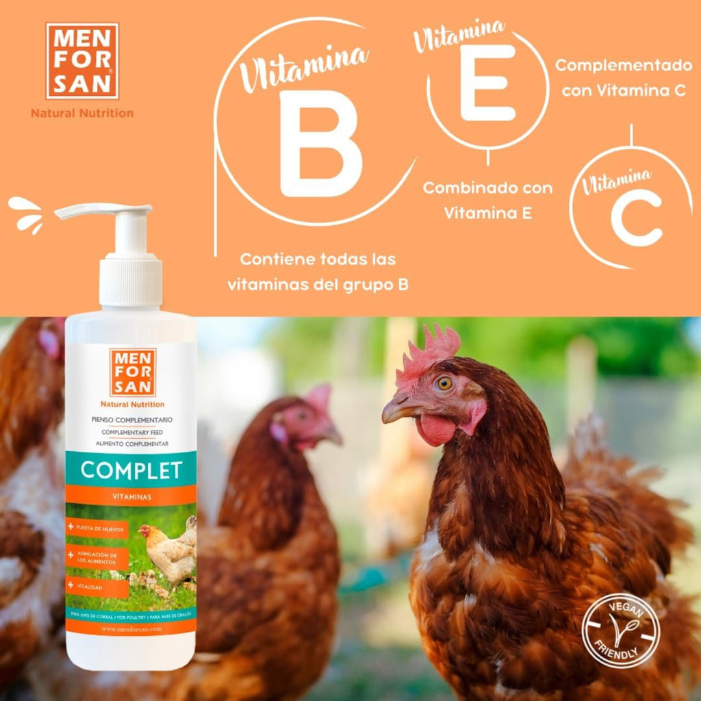 Alimento Complet Aves De Corral 500Ml Menforsan