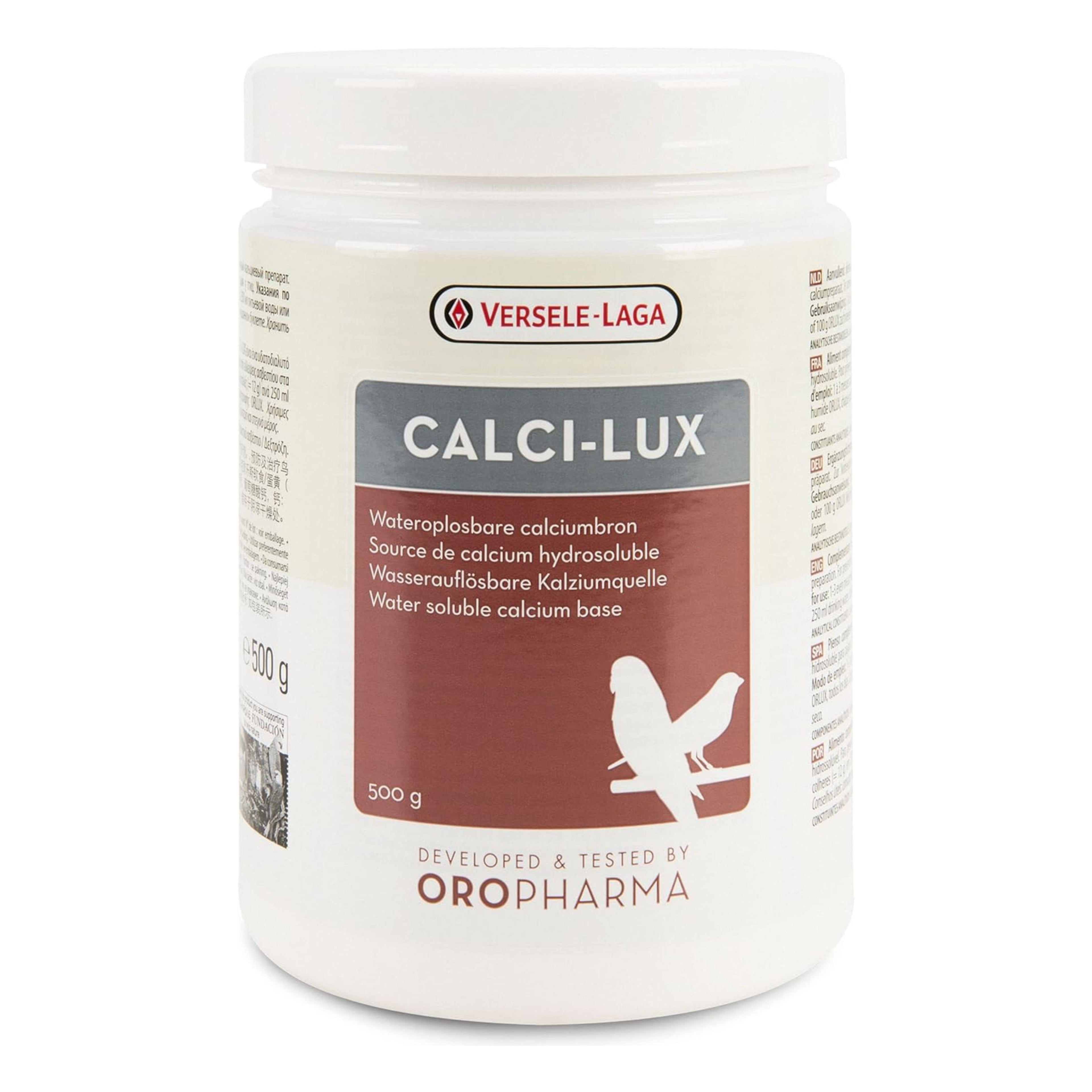 Calcilux Calcio 500 Gr. Oropharma
