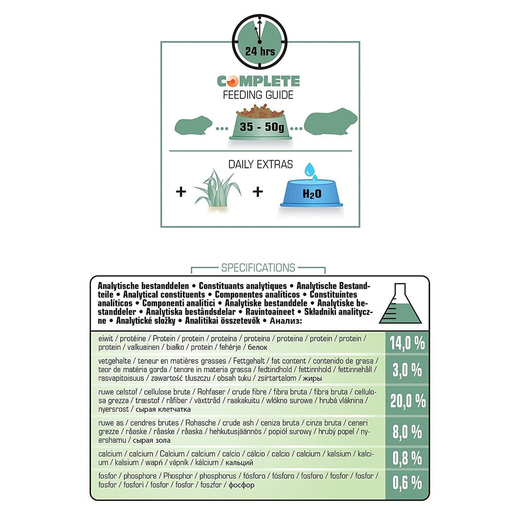 Cobayas Complete 500 Gr. Versele Laga