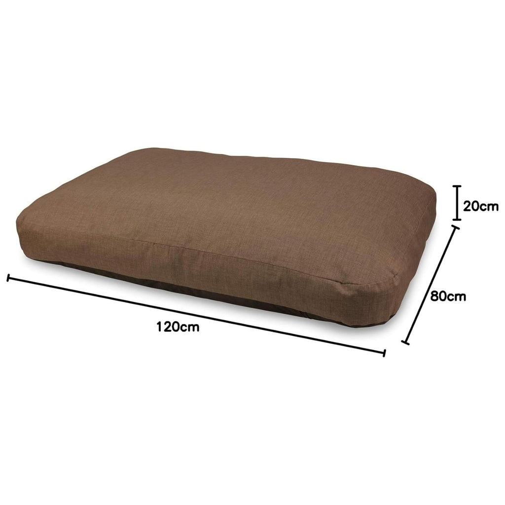 Colchon Marron Chocolate 120X80X20Cm