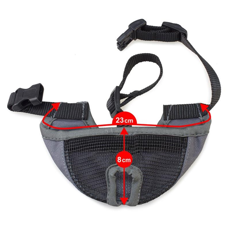 Bozal Perros Hocico Corto Xs-S/ 23Cm