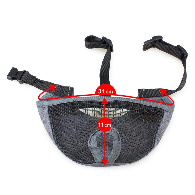 Bozal Perros Hocico Corto S/31Cm