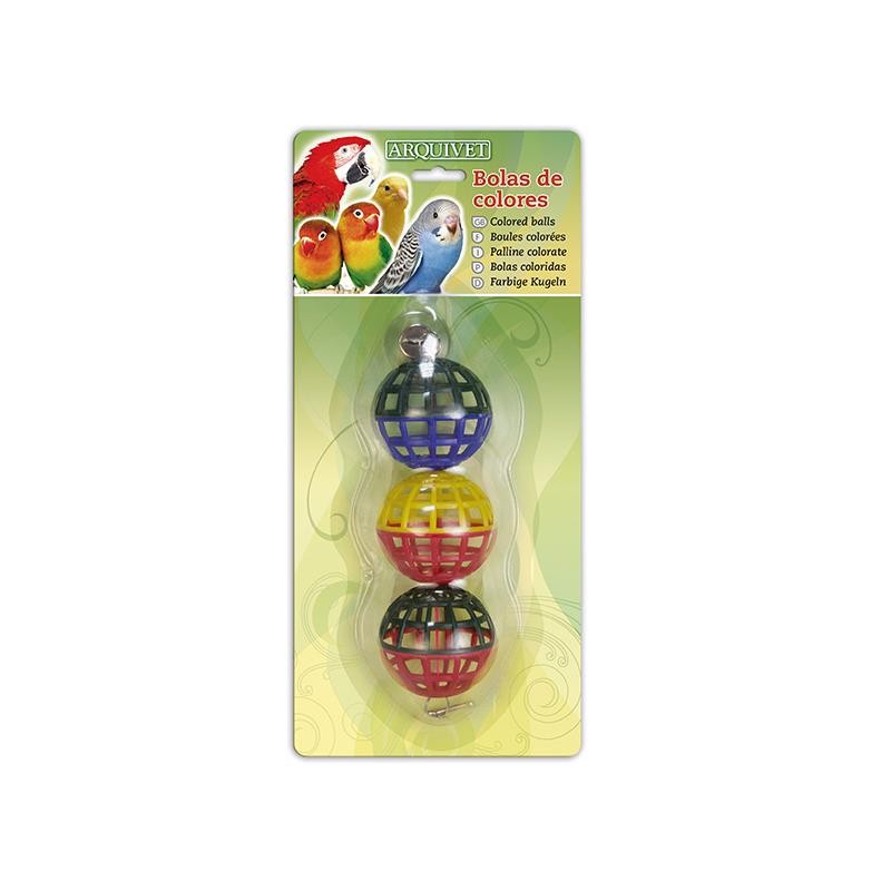 Bolas De Colores 16X4,5Cm