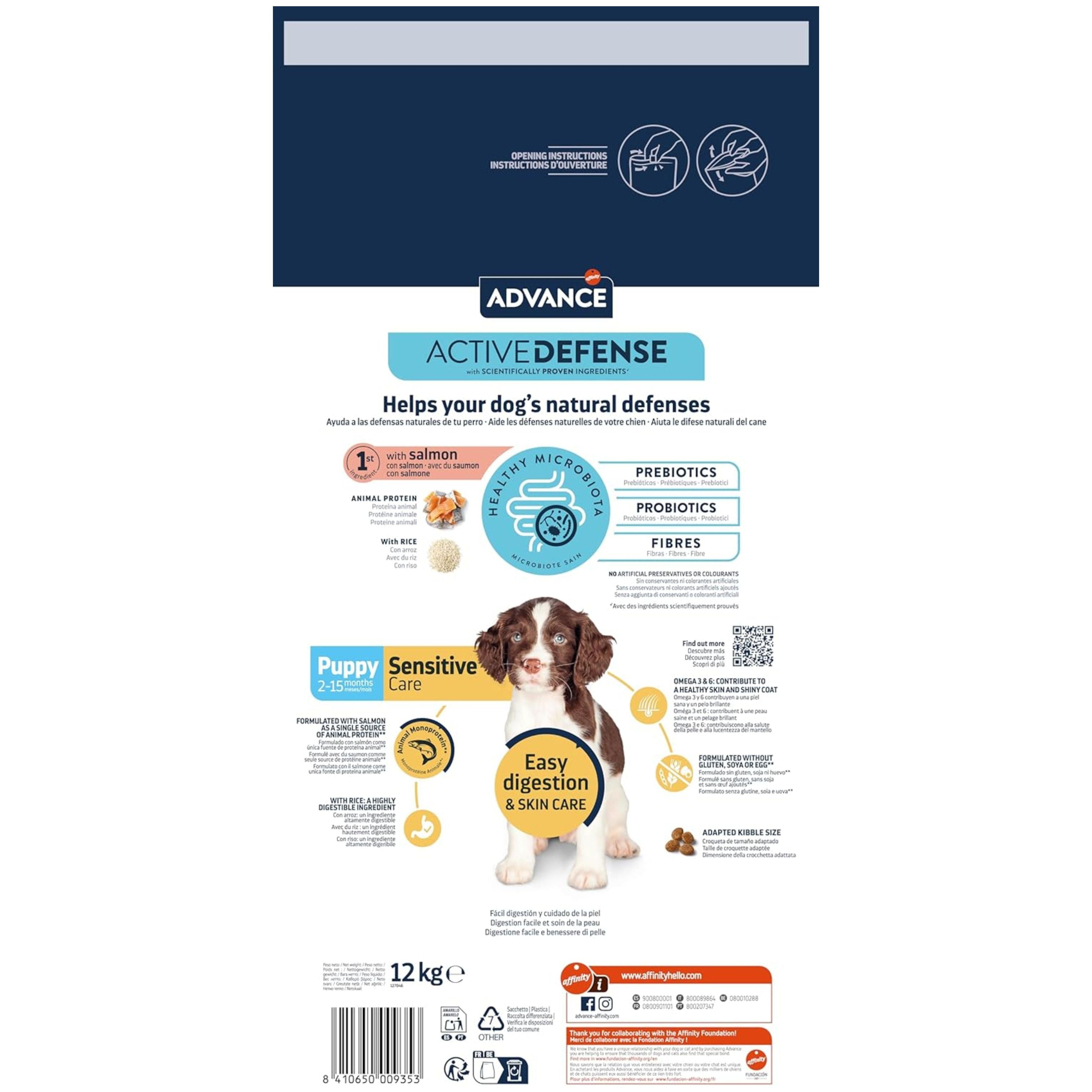 Advance Puppy Sensitive 12 Kg