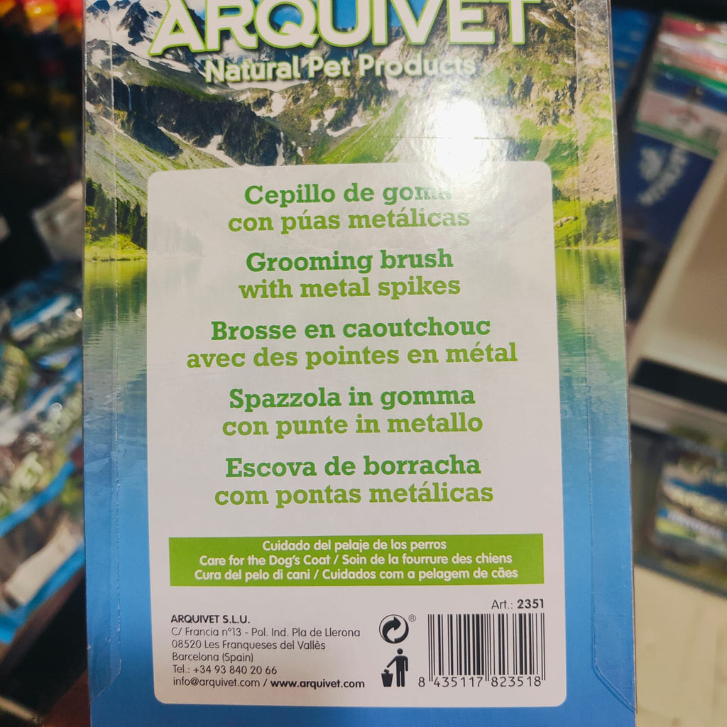 Cepillo Goma Puas Metalicas Arquivet