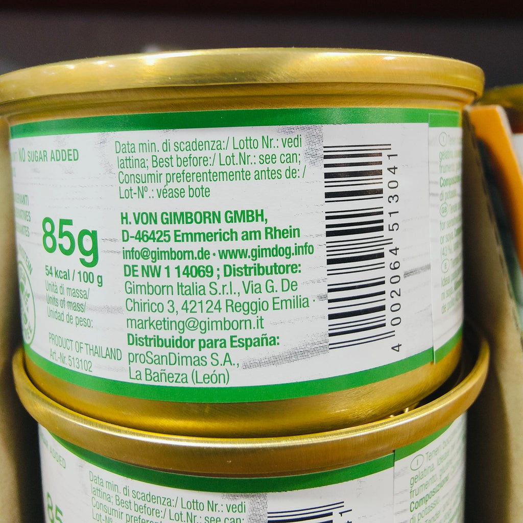 Lata Perros Gimdog Pure Delight Pollo/Cordero, 85Gr