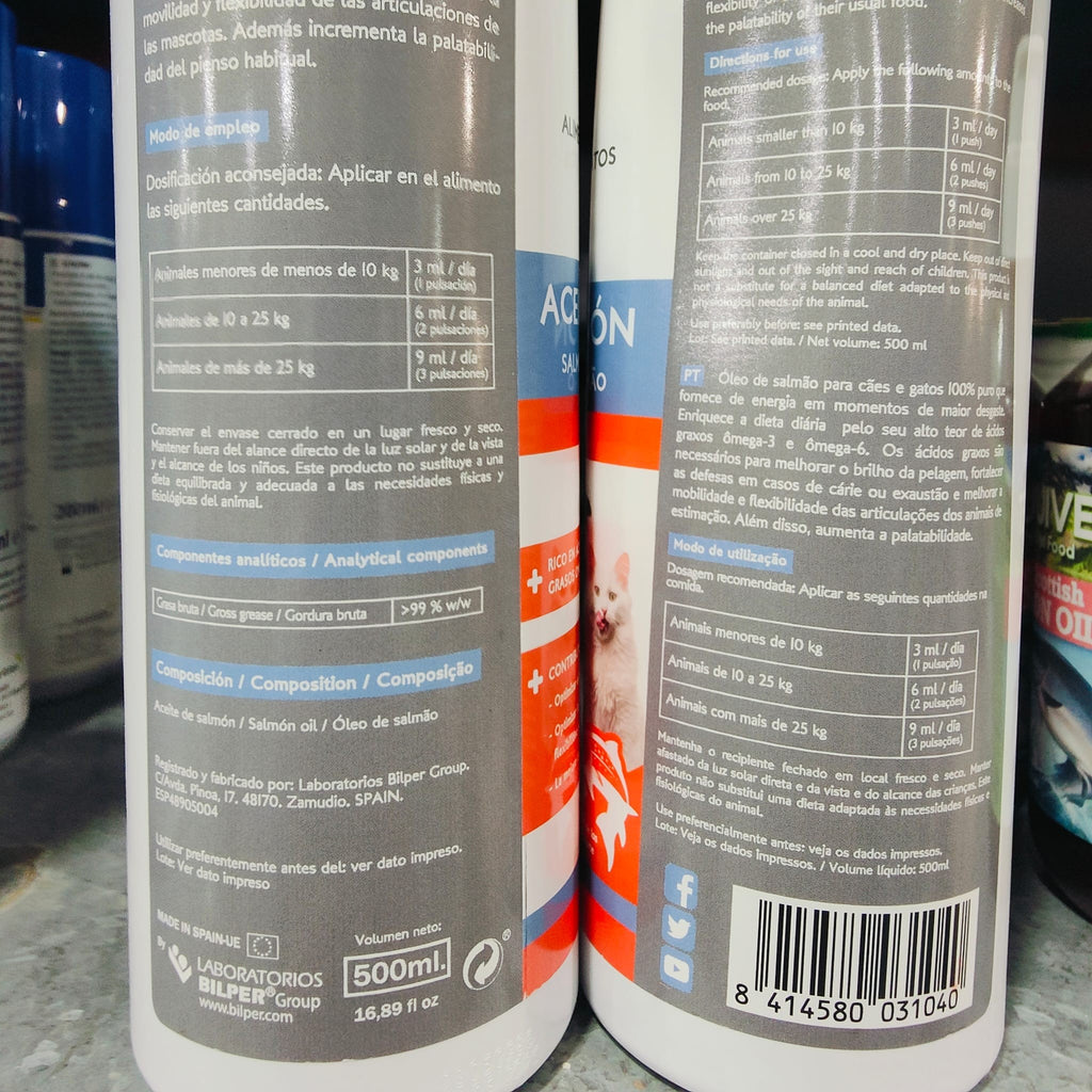 Aceite De Salmon 500Ml. Menforsan