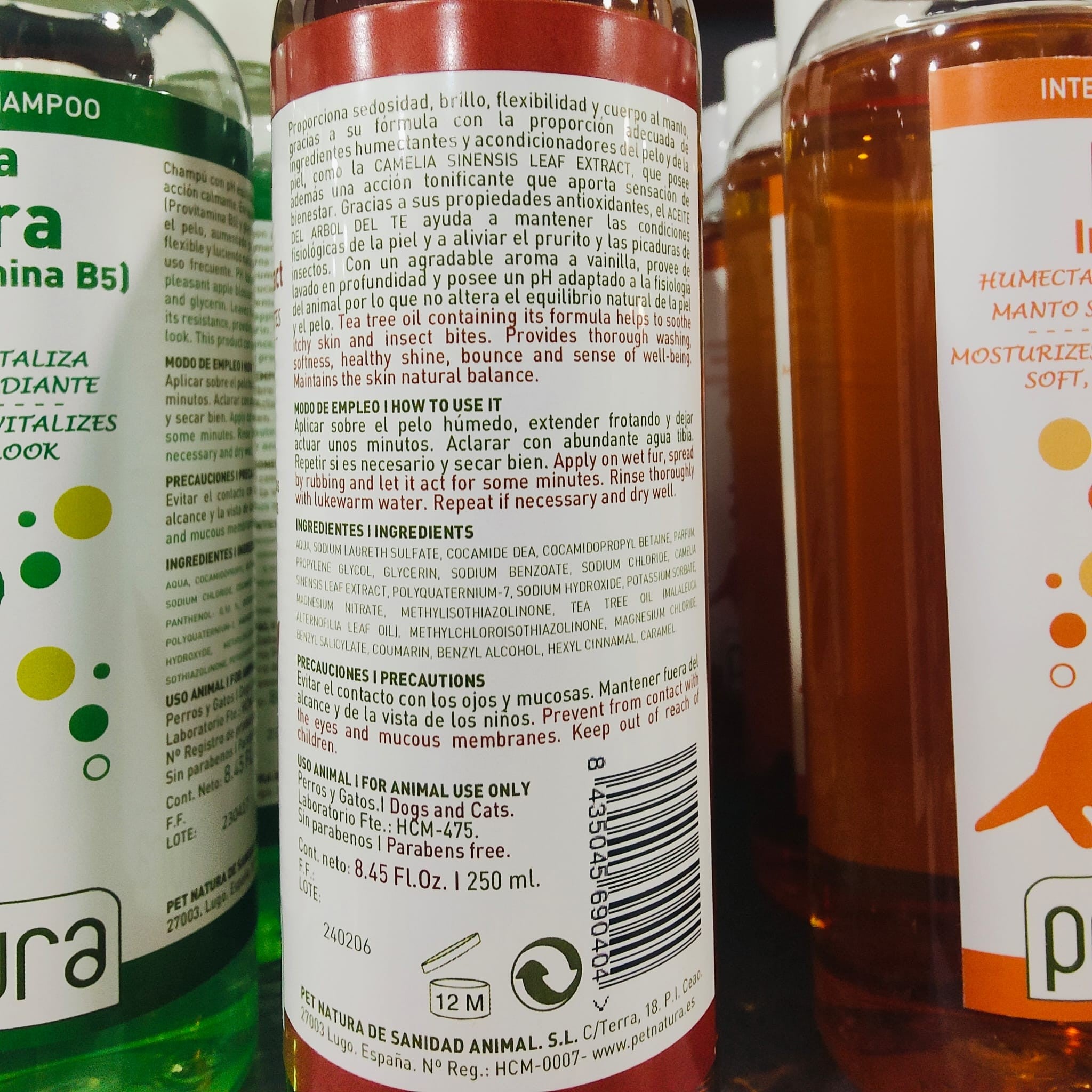 Champu Dermo Tea Tree Oil 250Ml. Petnatura