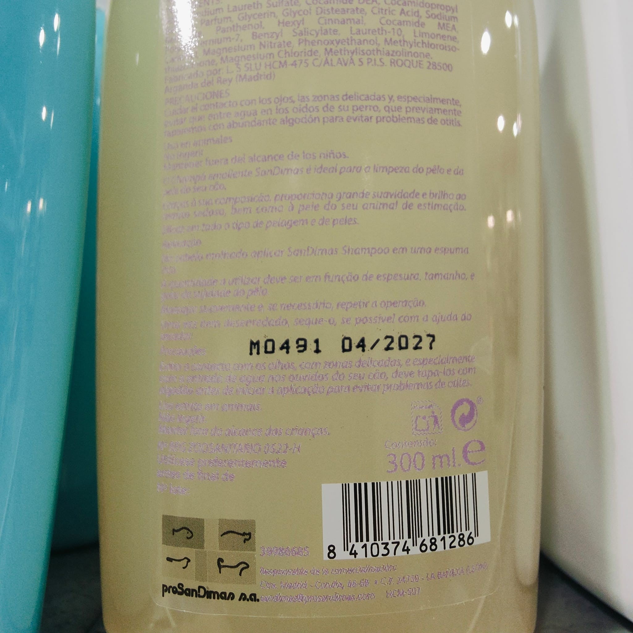 Champu San Dimas Yorkshire 300 Ml