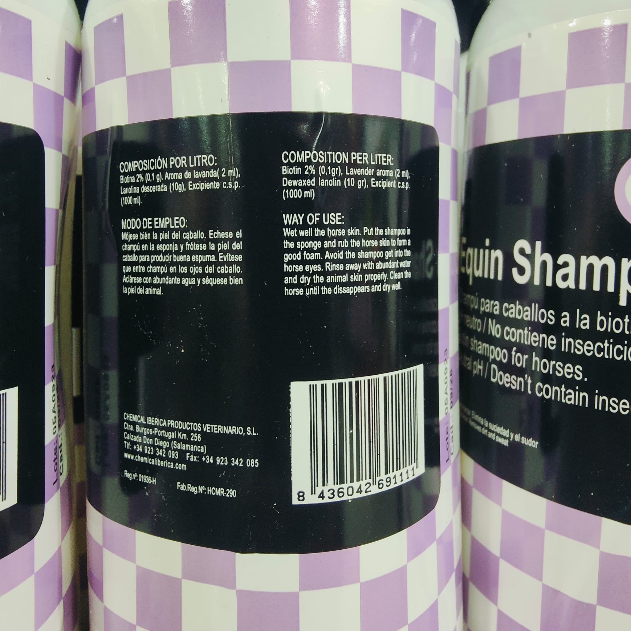 Champu Equin A La Biotina 1 L. Chemical