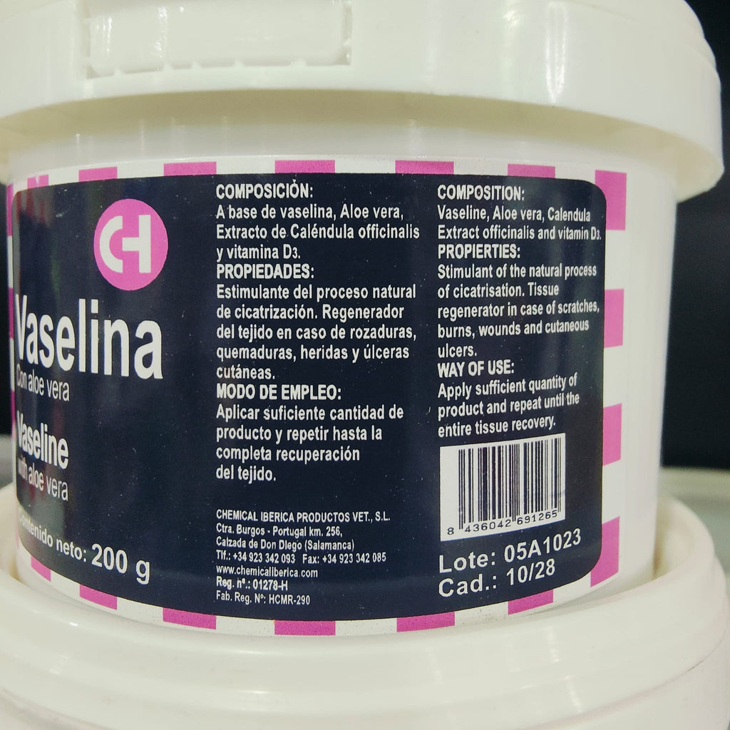 Vaselina Con Aloe Vera 200 Gr