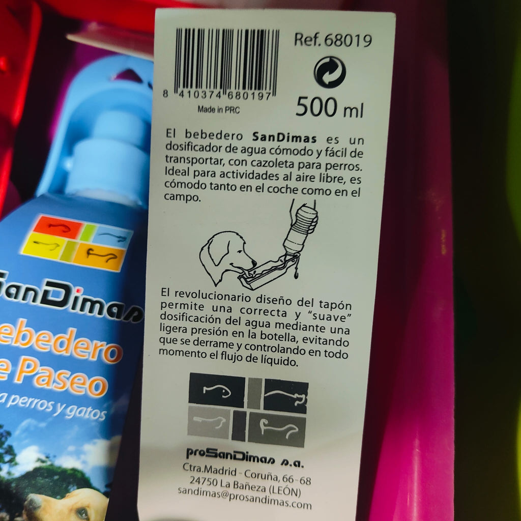 Bebedero De Paseo 500Ml