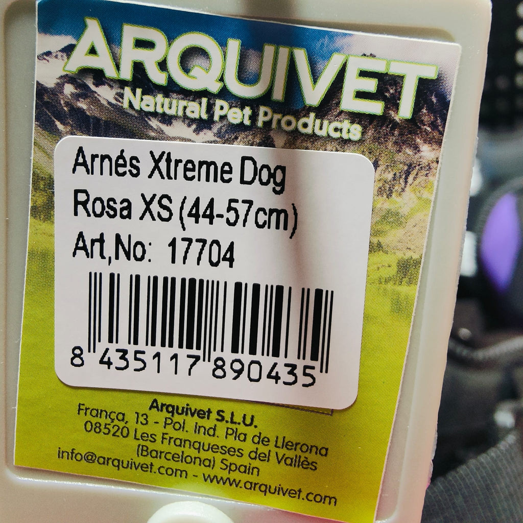 Arnes Xtreme Dog Rojo Xs (44-57Cm)