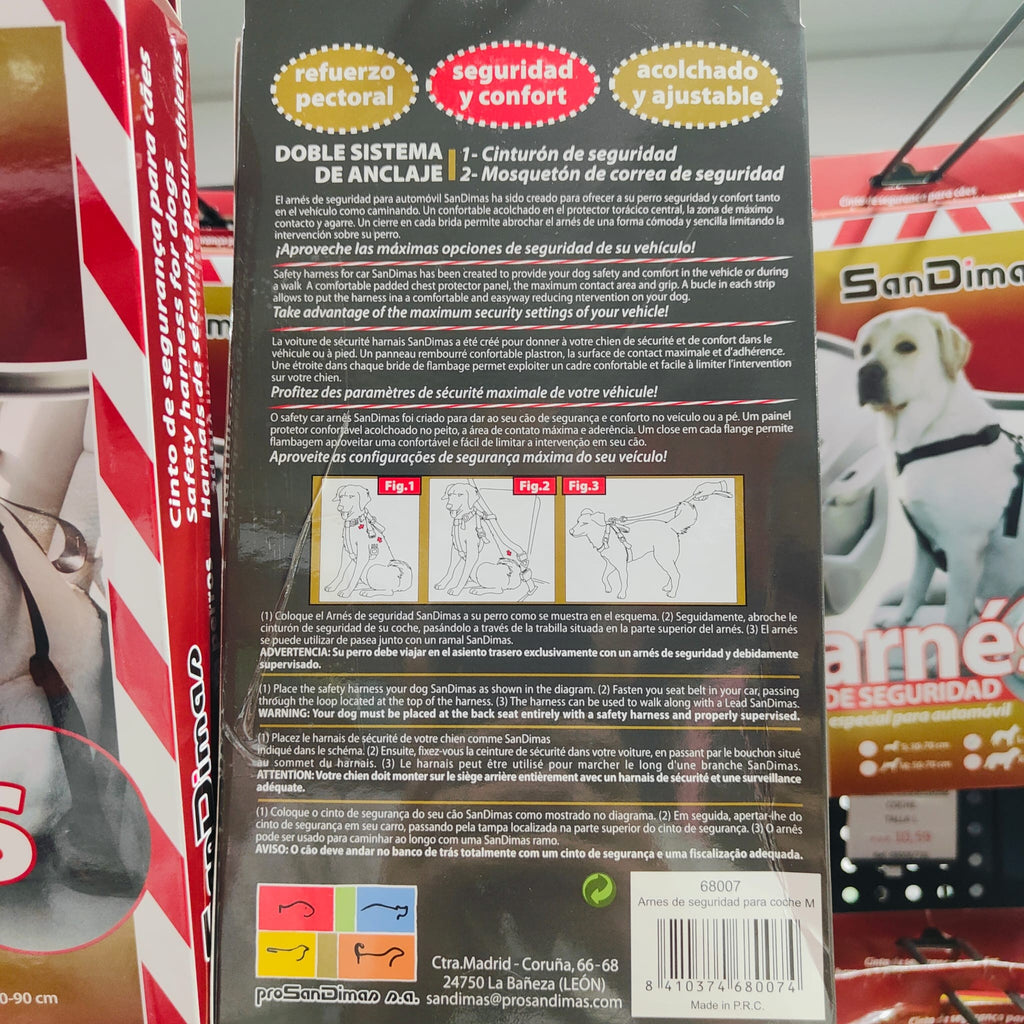 Arnes De Seguridad Coche T/Xl (80-110Cm)