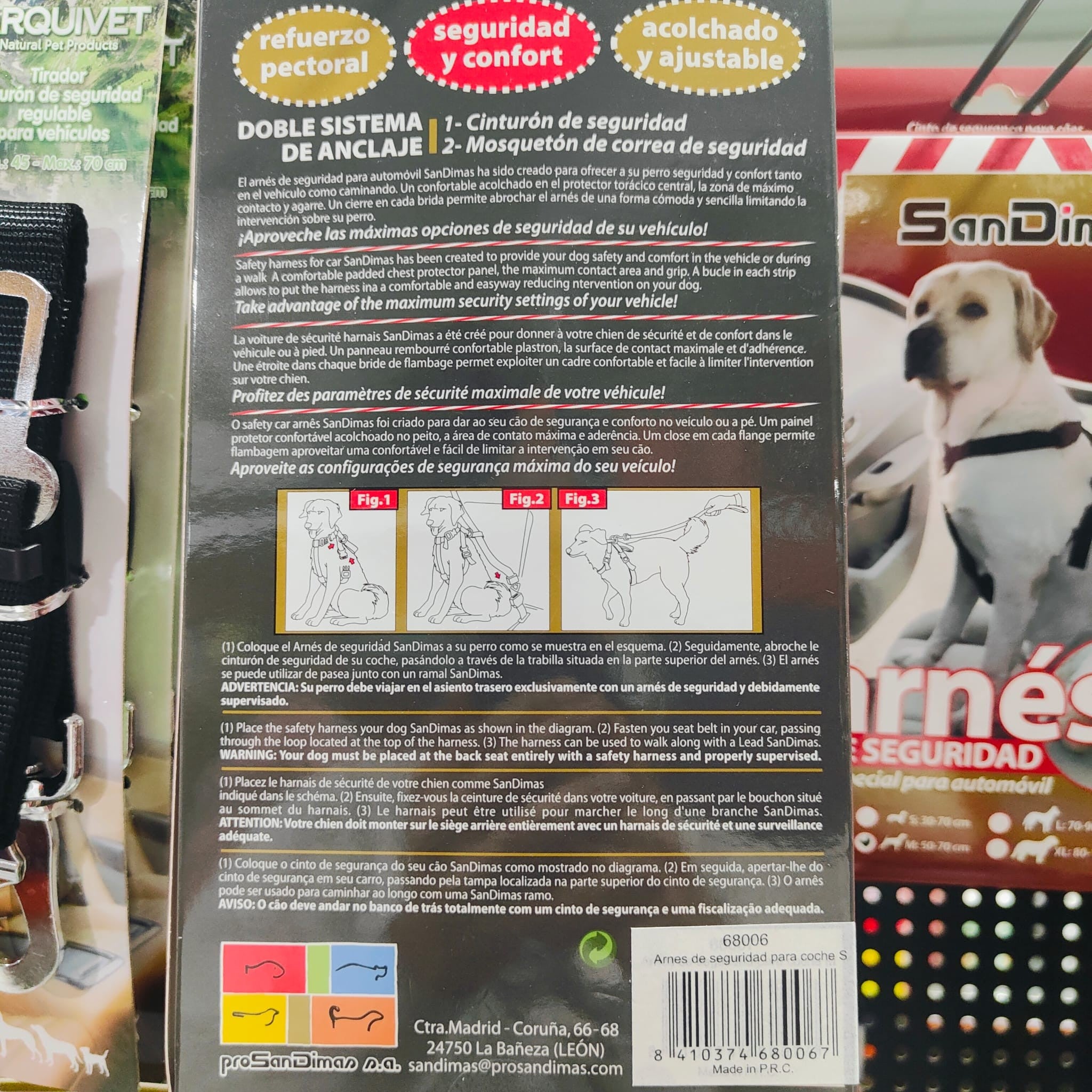 Arnes De Seguridad Coche T/S (30-70Cm)