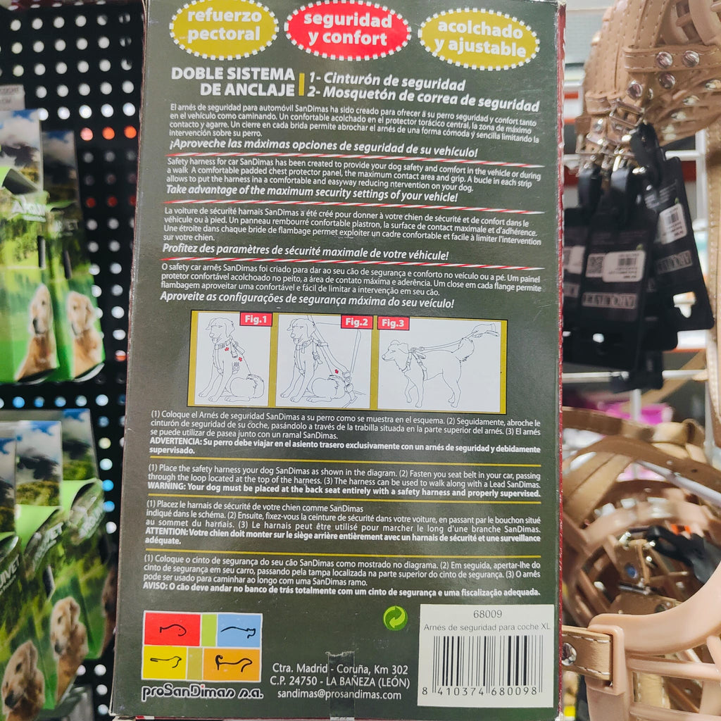 Arnes De Seguridad Coche T/L (70-90Cm)