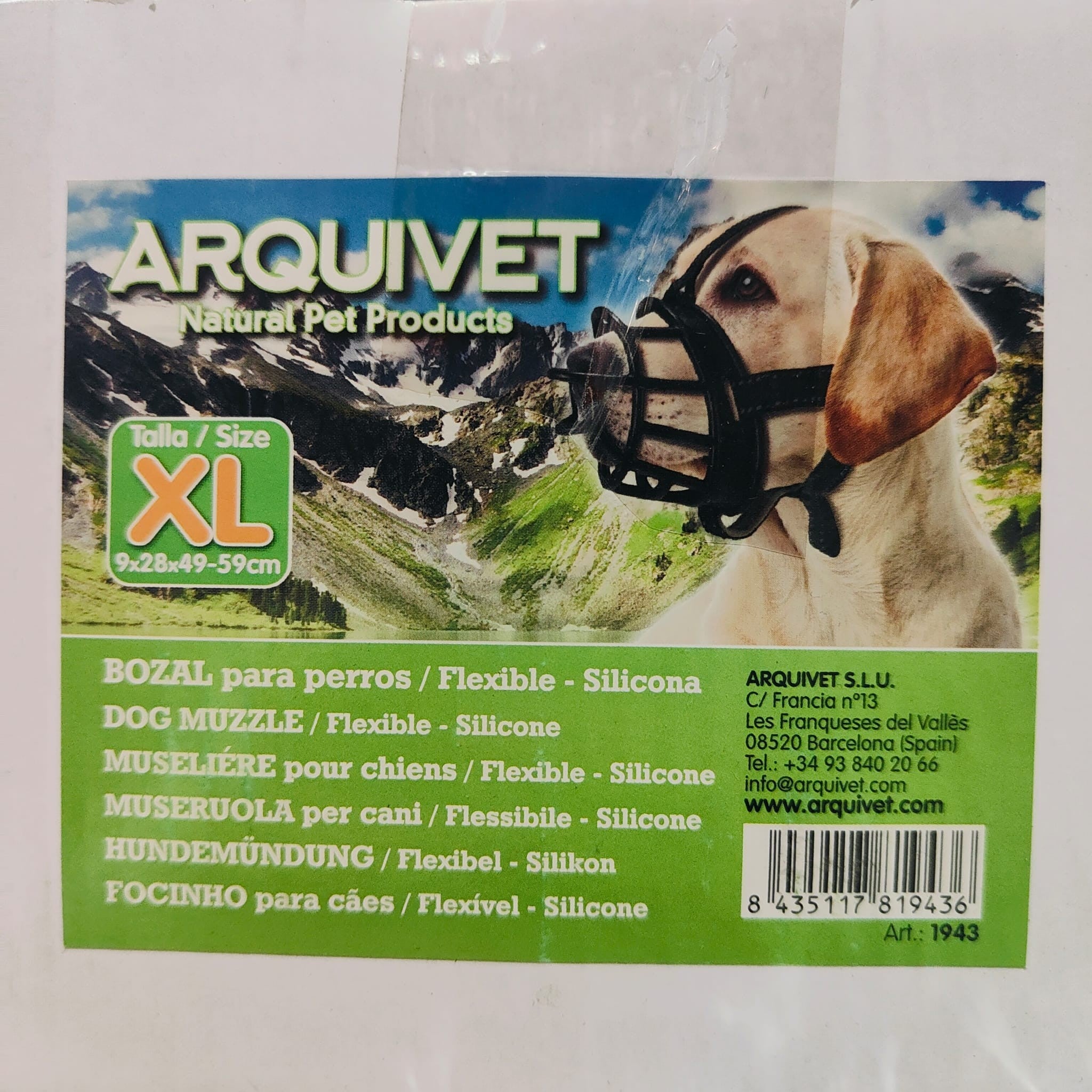 Bozal Flexible-Silicona Xl 9X28X45-59Cm