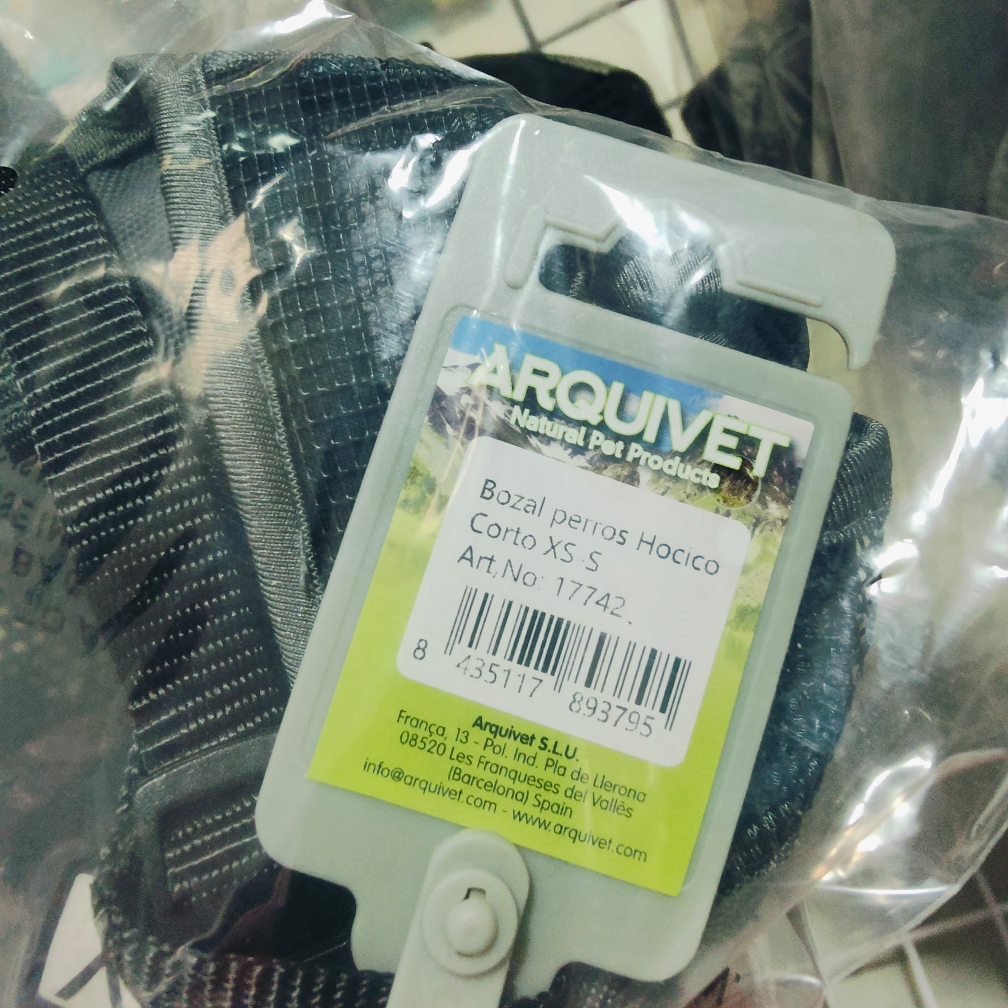 Bozal Perros Hocico Corto Xs-S/ 23Cm