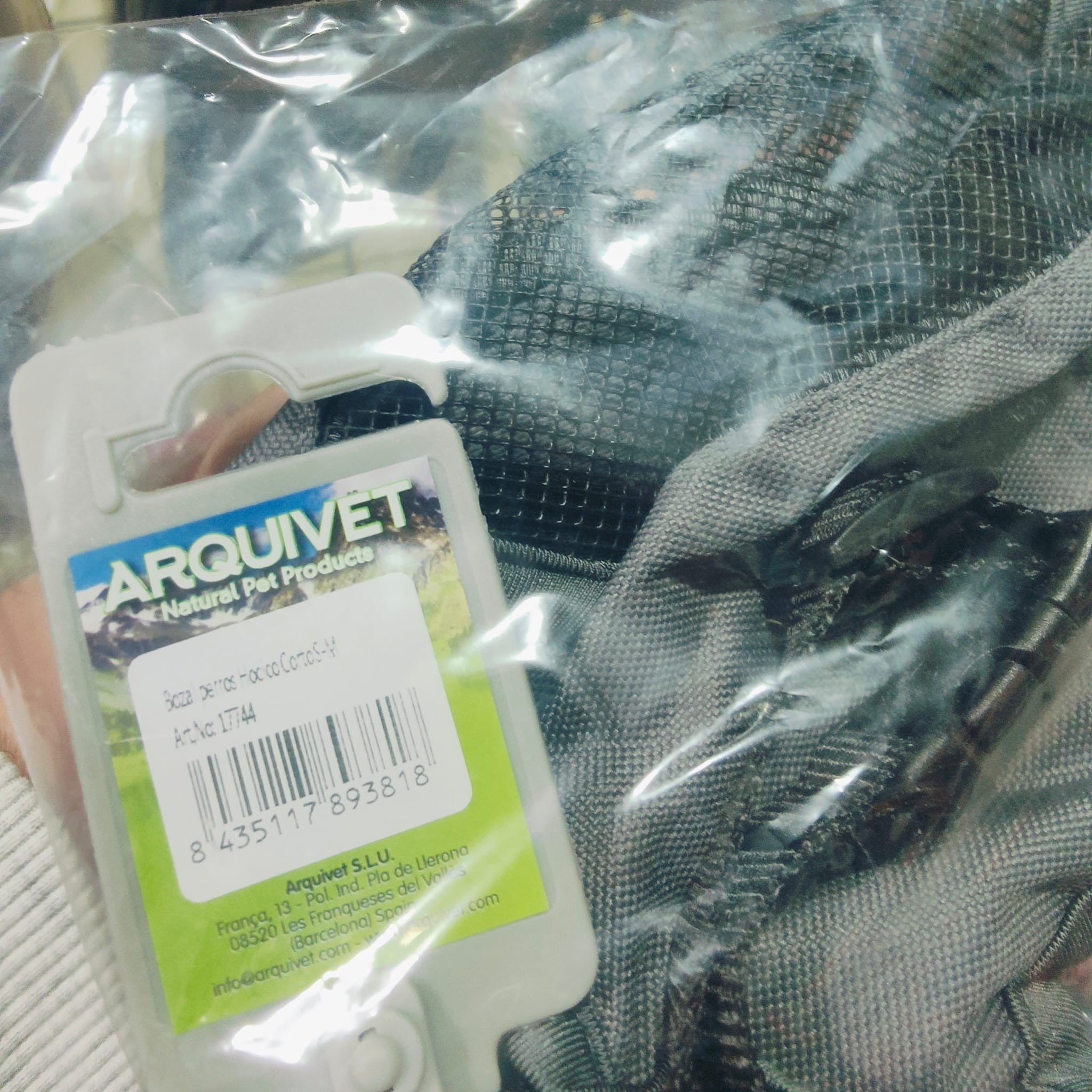 Bozal Perros Hocico Corto S-M/40Cm