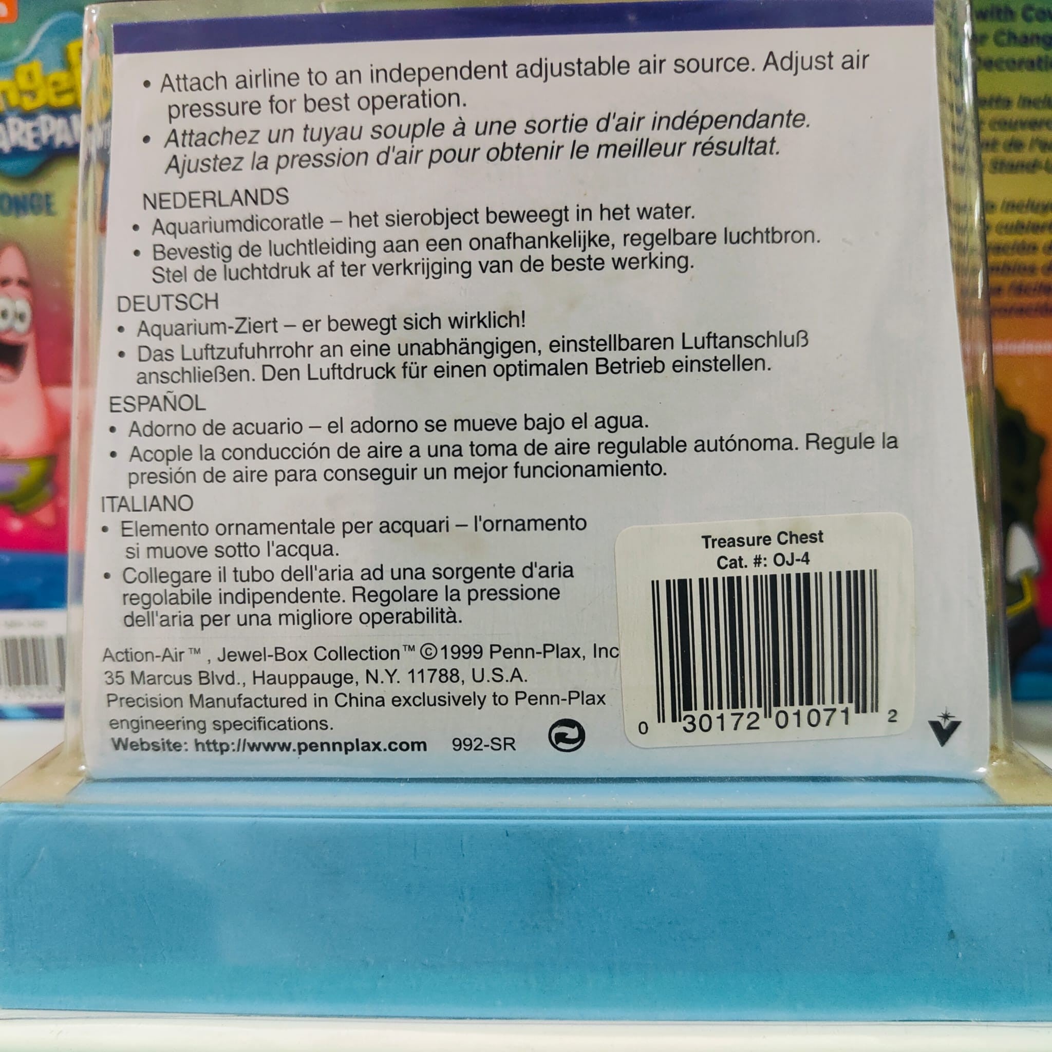 Cofre Del Tesoro Sobre Roca Reef. Difusor