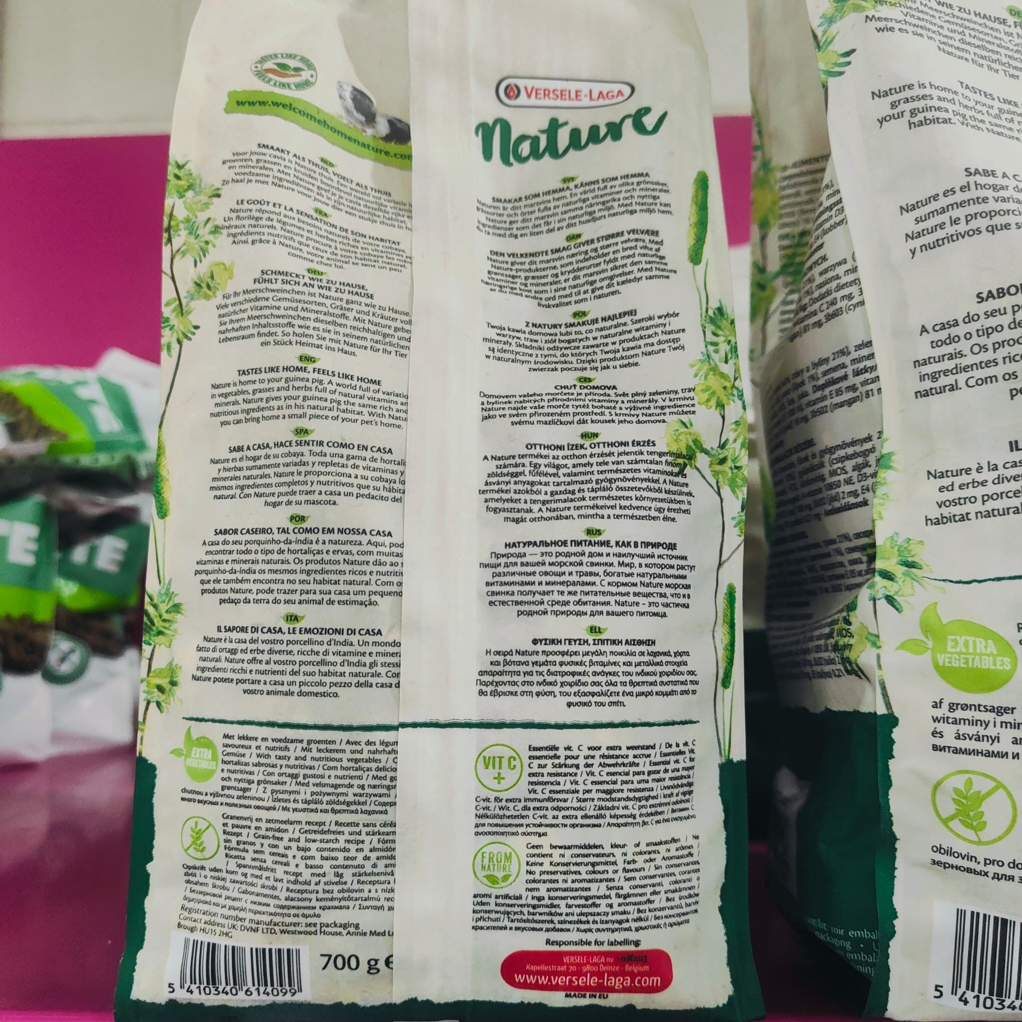 Cobaya Nature 700Gr. Versele-Laga