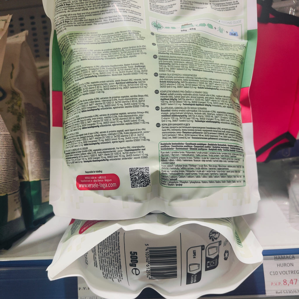 Chinchilla Complete 500Gr. Versele Laga