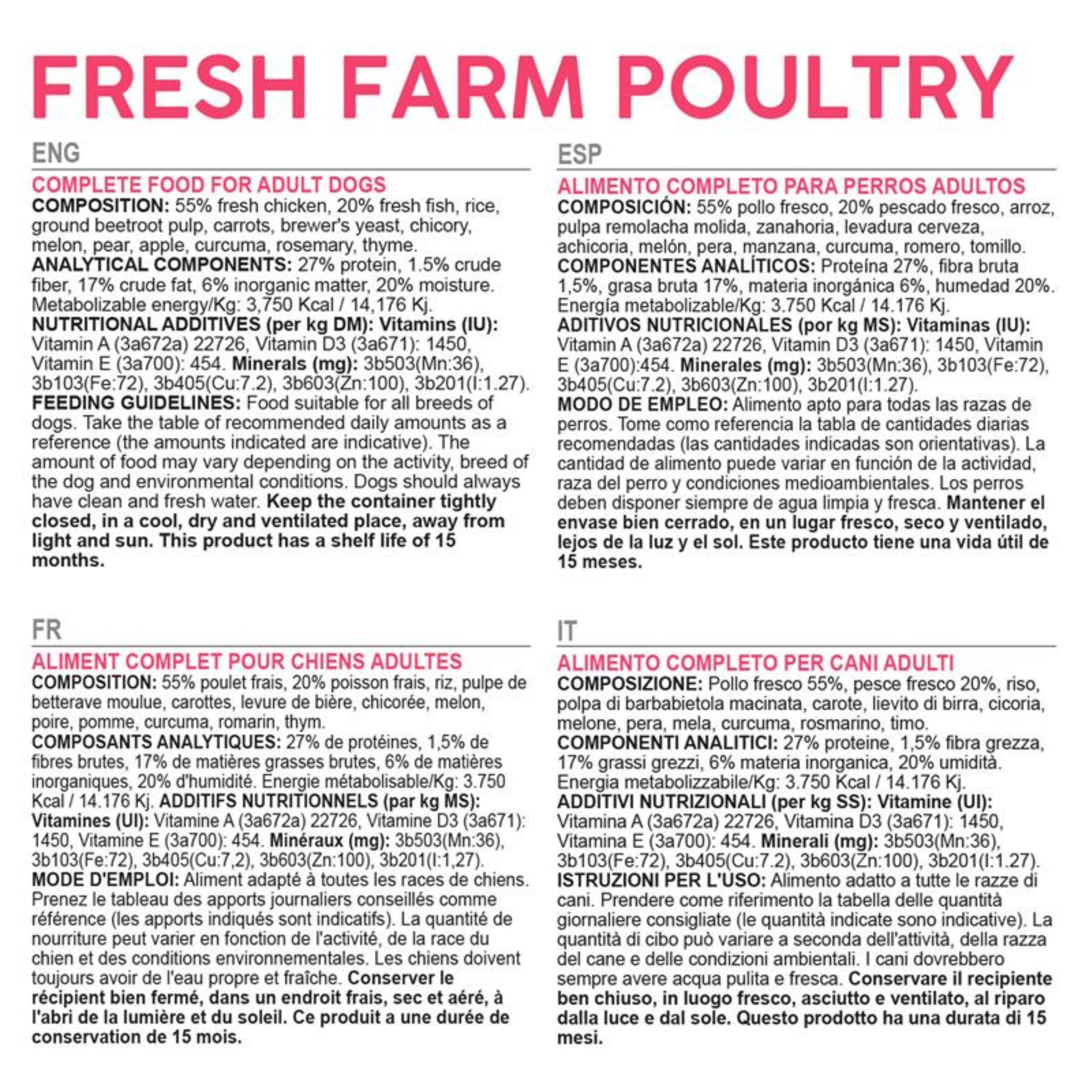 Arquivet Fresh Farm Poultry - 2,5 Kg