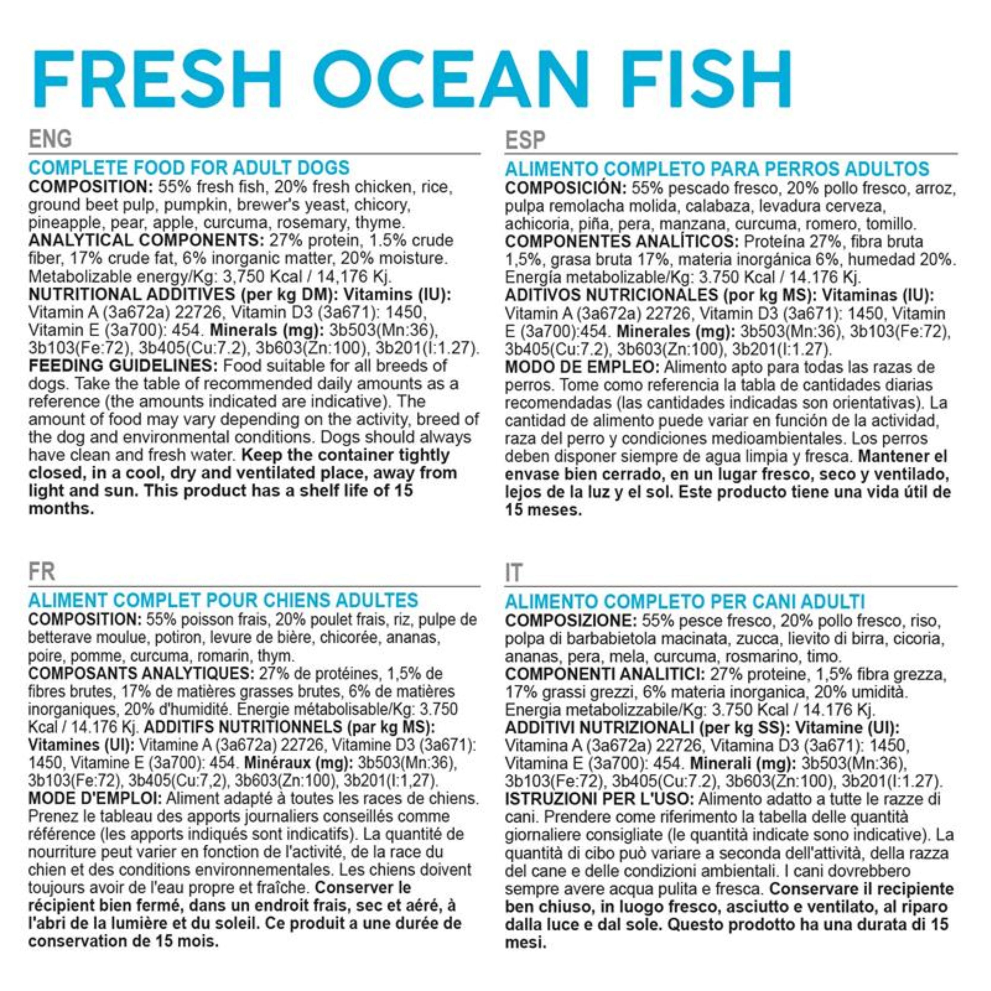 Arquivet Fresh Ocean Fish - 2,5 Kg