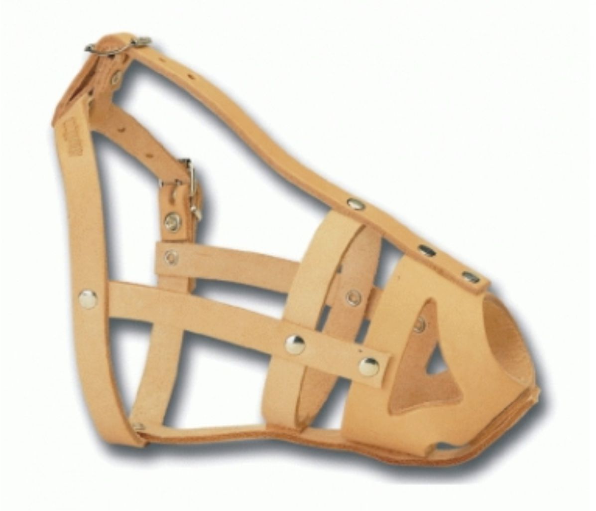 Bozal Cuero Fijo Mod.B Nº3 Marron