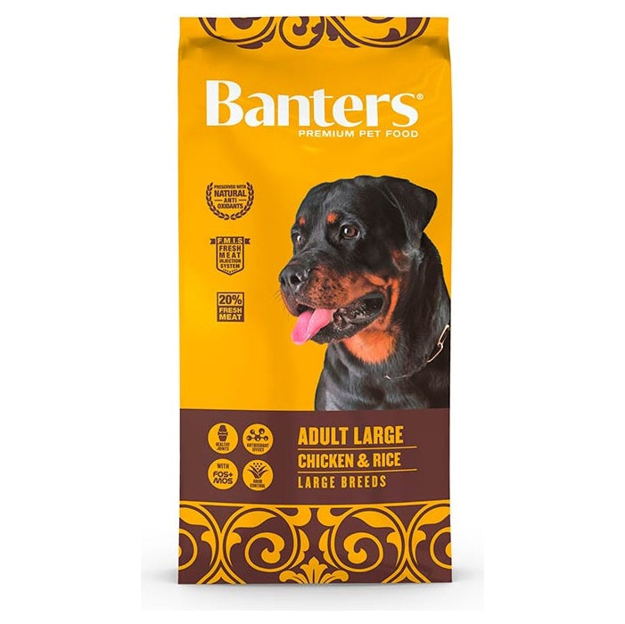 Banters Dog Adult Large Breed 15 Kg