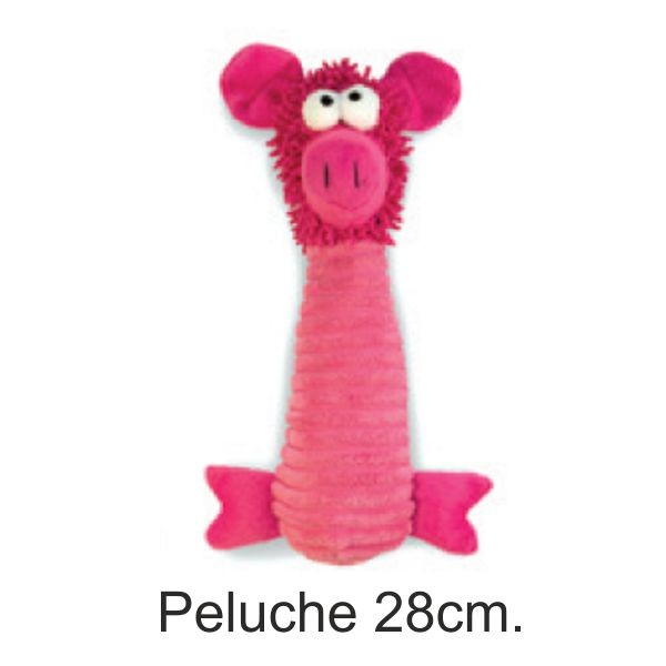 Cerdito Peluche Rosa 28Cm
